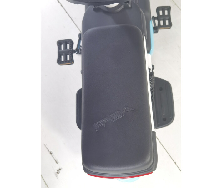 Фото - электроскутеры Электроскутер Двухместный FADA LiDO (450W,48V,12Ah) Бирюзовый