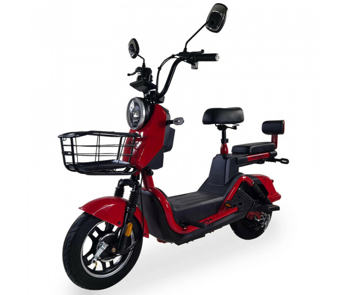 Фото - электроскутеры Электроскутер Двухместный FADA RiTMO 2 (600W, 60V,20Ah) Красный