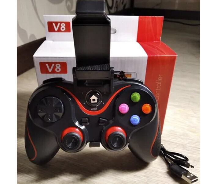 Фото - очки виртуальной реальности Очки виртуальной реальности VRBox Bobo VRZ4 виар шлем для телефона с пультом управления и наушниками + беспроводной джойстик для телефона V8