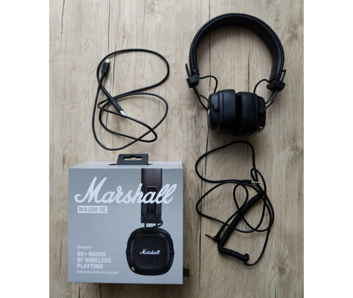 Фото - наушники Наушники Marshall Major IV Black (1005773) (11553)