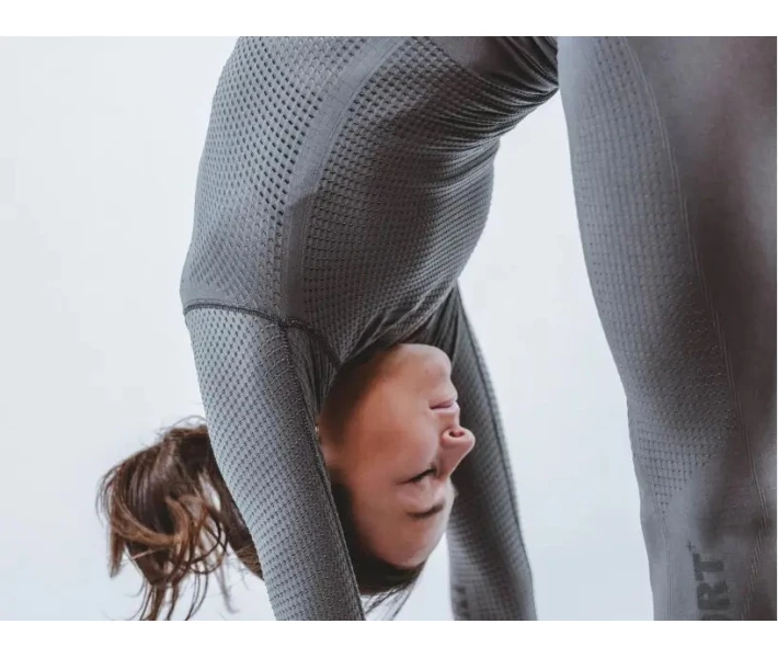 Фото - женские лосины и леггинсы Тайтсы женские для бега On/Off Tights W, Grey, M