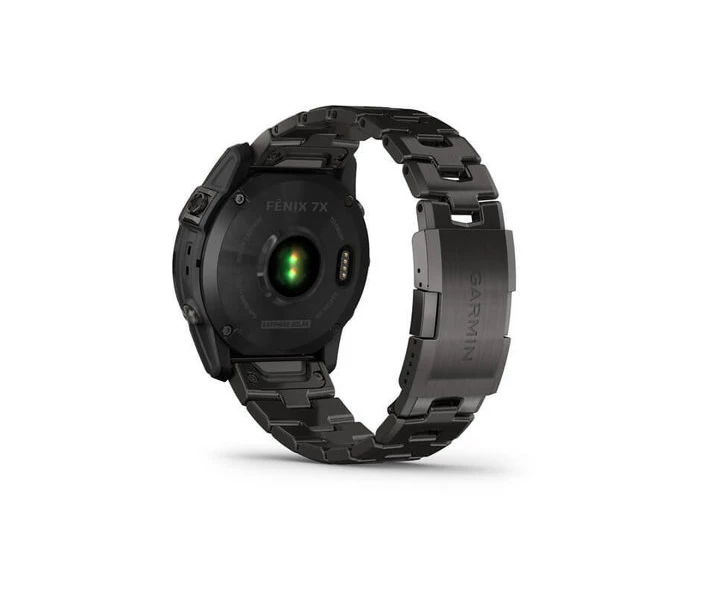 Фото - смарт-часы Смарт-часы Garmin Fenix ​​7X Sapphire Solar C. Grey DLC Titanium w. Carbon Grey DLC Vented T. Band (010-02541-27)