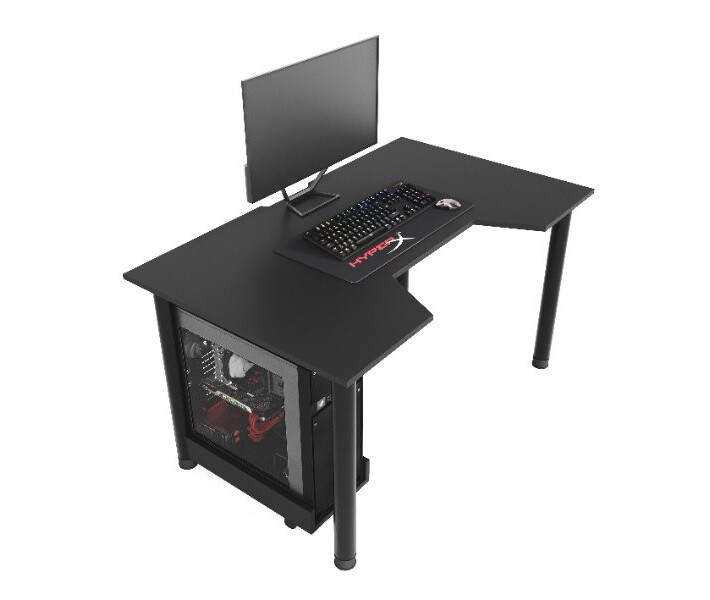 Фото - стол ПК Геймерский игровой стол ZEUS™ GAMER-3 черный