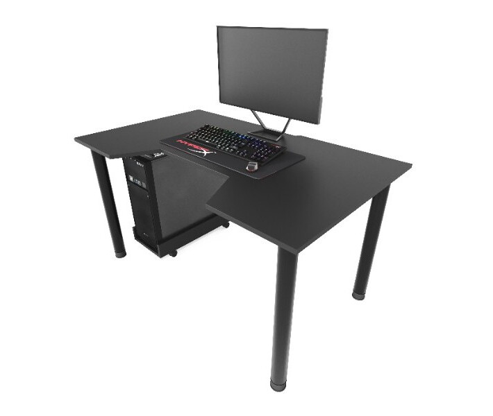 Фото - стол ПК Геймерский игровой стол ZEUS™ GAMER-3 черный