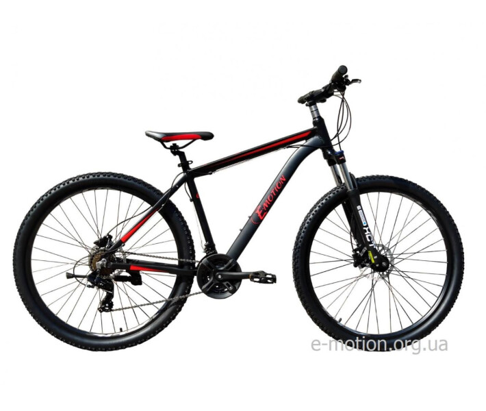 Фото - велосипед и аксессуар Велосипед горный E-motion MTB29 GT / рама 19" черно-красный