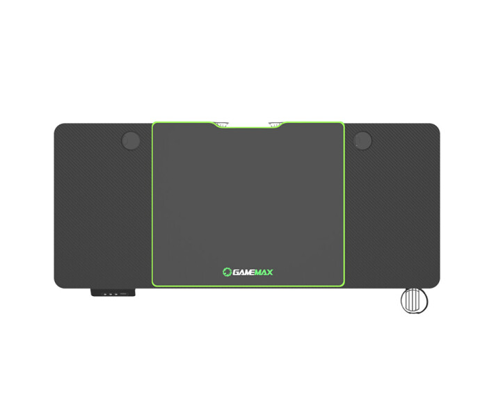 Фото - стол ПК Стол геймерский GameMax D140-Carbon-EC Черный