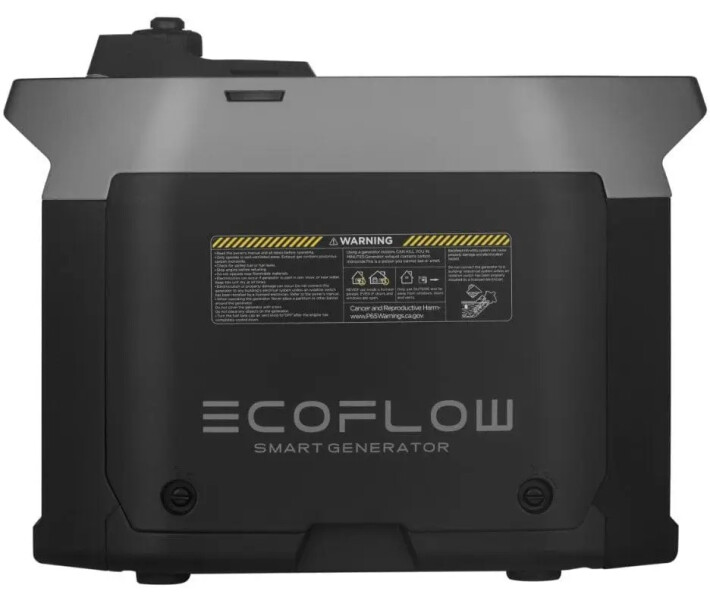Фото - генератор Инверторный генератор к зарядным станциям EcoFlow Inverter Generator R80-i GasEB-EU 1800W 32А 4л черный