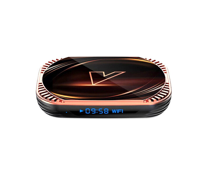 Фото - приставку Smart TV Медиаплеер ТВ-бокс Android 11 Smart TV Box Amlogic S905X4 4/64ГБ Vontar X4