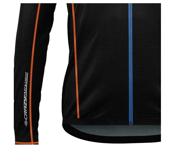 Фото - куртку мужскую Мужская водонепроницаемая спортивная куртка CRAZY SHARK MAN LAGUNA-ORANGE FLUO XL