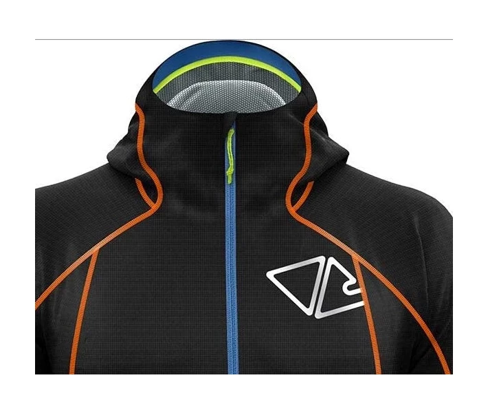 Фото - куртку мужскую Мужская водонепроницаемая спортивная куртка CRAZY SHARK MAN LAGUNA-ORANGE FLUO XL