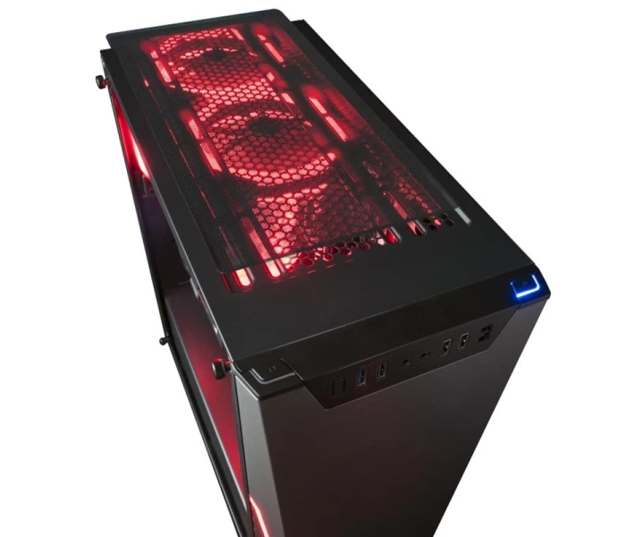 Фото - корпус для ПК Корпус Frime MarkIII 2*USB3.0 без БП (MarkIII-U3-GLS-3RGBF-WP); 2xUSB 3.0, 2xUSB, Левая боковая панель из закаленного стекла, 3шт RGB Double Ring Fan с управлением режимами подсветки и скоростью вращения вентиляторов кнопками на корпусе