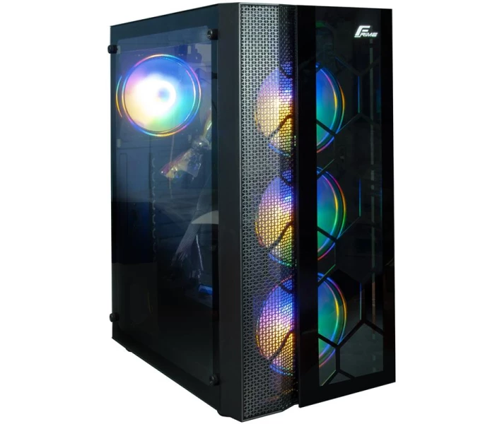 Фото - корпус для ПК Корпус Frime Nucleus Black USB 3.0 без БП (Nucleus-U3-GLS-4DTRMLT16.6WP)