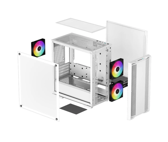 Фото - корпус для ПК Корпус DeepCool CC360 WH ARGB (R-CC360-WHAPM3-G-1) без БП