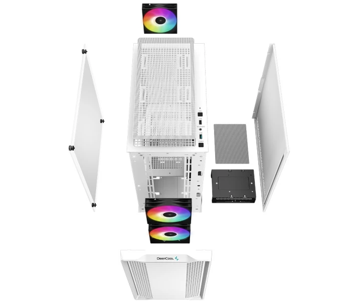 Фото - корпус для ПК Корпус DeepCool CC360 WH ARGB (R-CC360-WHAPM3-G-1) без БП