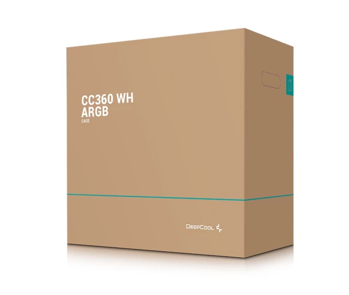 Фото - корпус для ПК Корпус DeepCool CC360 WH ARGB (R-CC360-WHAPM3-G-1) без БП