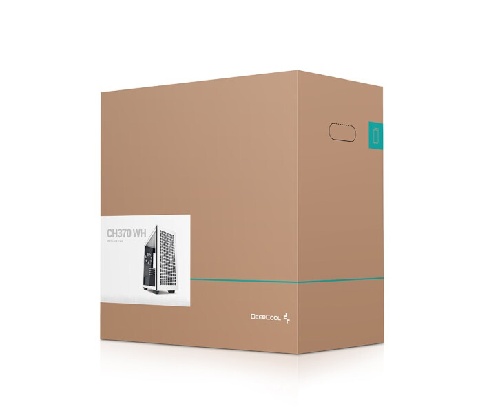 Фото - корпус для ПК Корпус DeepCool CH370 White (R-CH370-WHNAM1-G-1) без БП