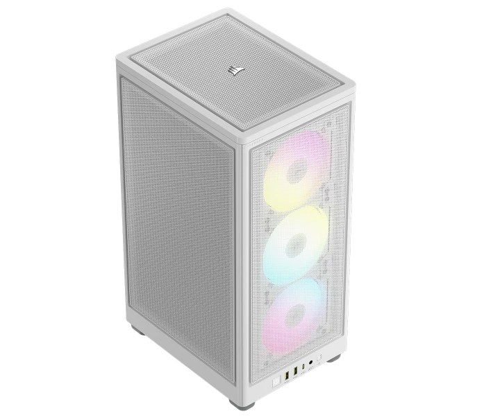 Фото - корпус для ПК Корпус Corsair 2000D RGB Airflow White (CC-9011247-WW) без БП