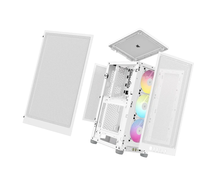 Фото - корпус для ПК Корпус Corsair 2000D RGB Airflow White (CC-9011247-WW) без БП