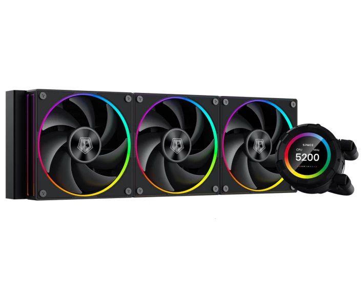 Фото - систему охлаждения Система водяного охлаждения ID-Cooling Space LCD SL360 Intel: 2066/2011/1700/1200/1151/1150/1155/1156 AMD: AM5/AM4