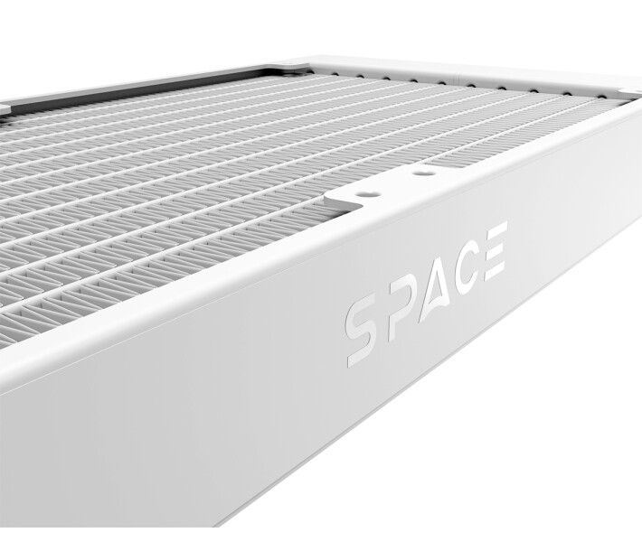 Фото - систему охлаждения Система водяного охлаждения ID-Cooling Space LCD SL240 White, Intel: 2066/2011/1700/1200/1151/1150/1155/1156, AMD: AM5/AM4, 276x120x27 мм, 4-pin