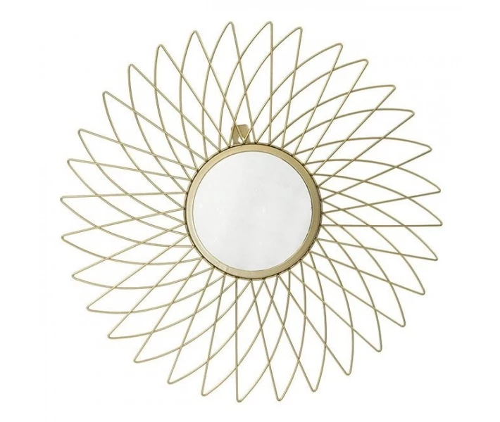 Фото - зеркало Зеркало металлическое настенное 44 см. Flora 34302