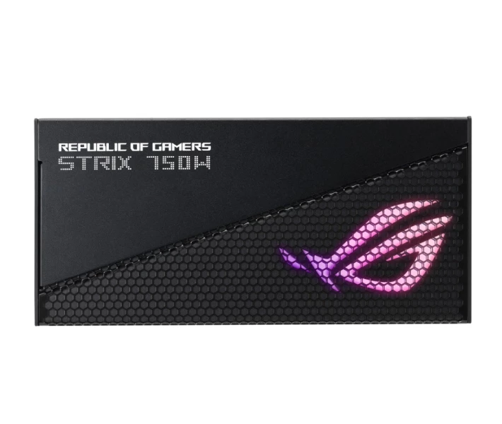Фото - блок питания для компьютера (ПК) Блок питания Asus ROG Strix PCIE5 750W Gold Aura Edition (90YE00P3-B0NA00)