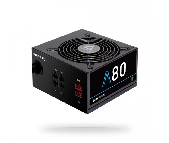Фото - блок питания для компьютера (ПК) Блок питания 750W Chieftec A-80 CTG-750C 120мм Modular Retail Box