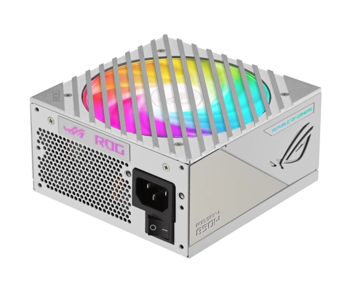Фото - блок питания для компьютера (ПК) Блок питания Asus ROG-LOKI-850P-WHITE-SFX-L-GAMING PCIE5 850W Platinum (90YE00N2-B0NA00)