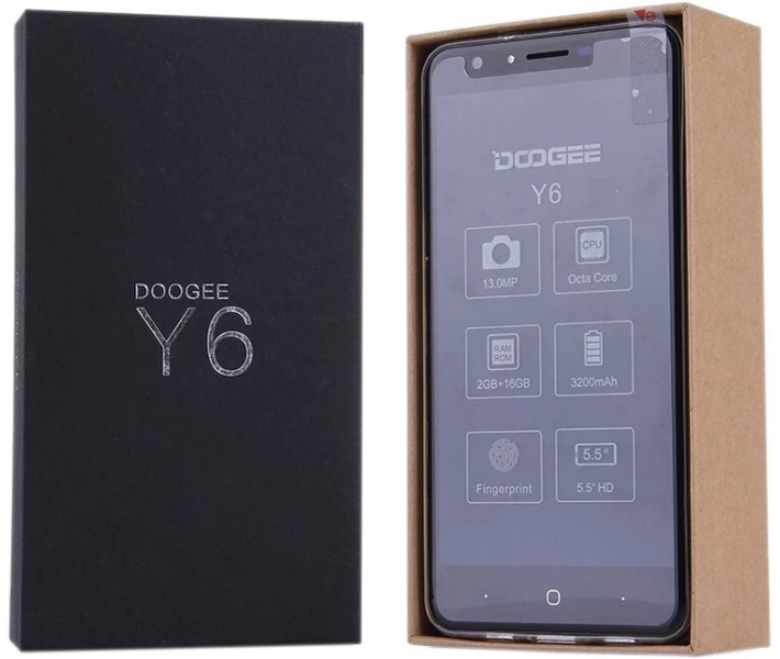Фото - смартфон и мобильный телефон Doogee Y6 Silver