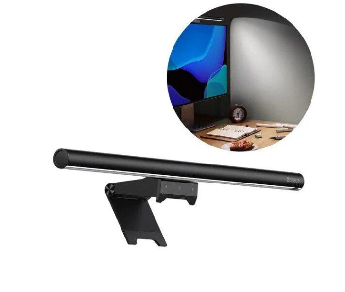 Фото - настольную лампу Лампа на монитор Baseus i-wok2 Series USB Asymmetric Light Source Screen Hanging Light Youth Black (DGIW000101)