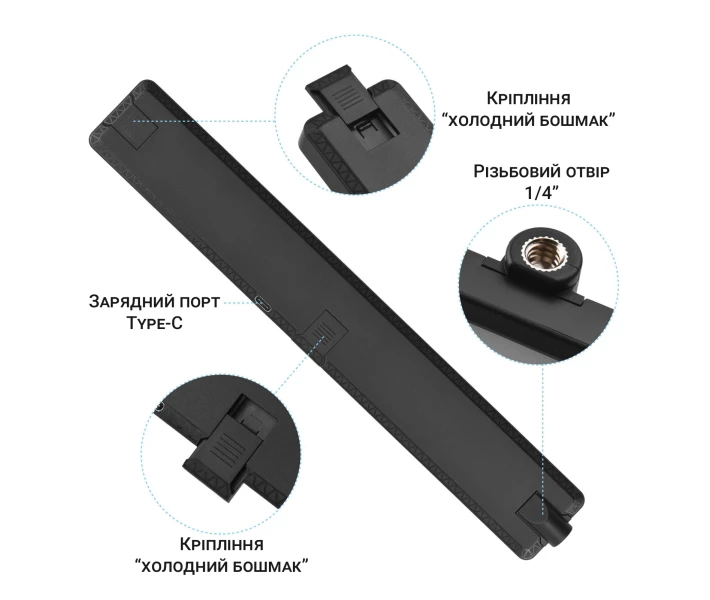 Фото - настольную лампу Светодиодная USB десктоп – лампа Andoer SL-01, скринбарь для экрана, монитора.