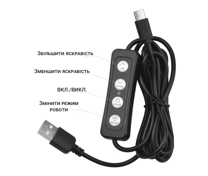 Фото - настольную лампу Светодиодная USB десктоп – лампа Andoer SL-01, скринбарь для экрана, монитора.