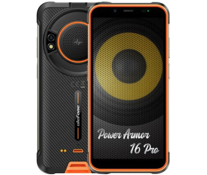 Фото - смартфон и мобильный телефон Телефон Ulefone Power Armor 16 Pro 4/64Gb Orange ( Global ORIGINAL )
