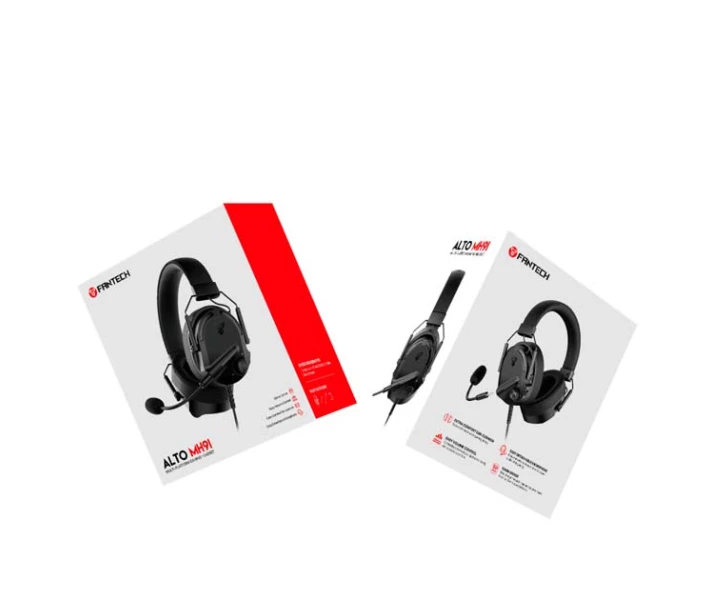 Фото - наушники Игровые наушники Fantech MH91 Alto 2М 3.5 мм (mini-Jack) Полноразмерные с микрофоном для ПК/ноутбука Черный