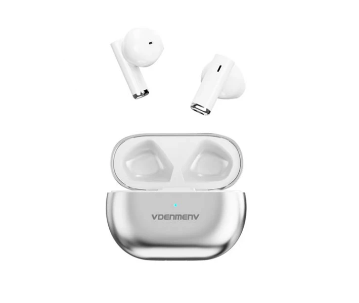 Фото - наушники Беспроводные блютуз наушники DENMEN DL25 TWS Bluetooth для телефона Белый
