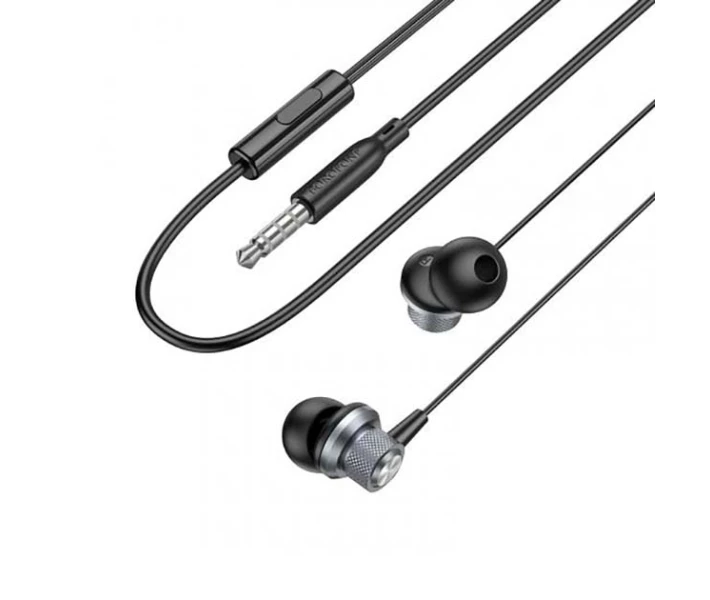 Фото - наушники Наушники BOROFONE BM78 3.5 мм (mini-Jack) 1.2м Серый
