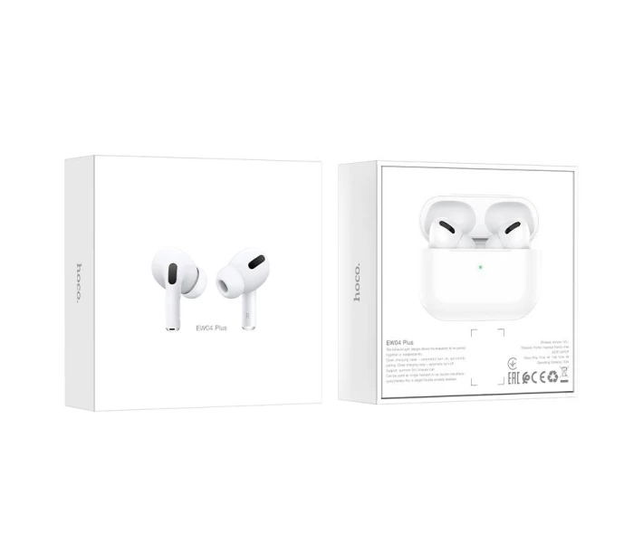 Фото - наушники Беспроводные блютуз наушники HOCO EW04 Plus True wireless Bluetooth TWS Белый