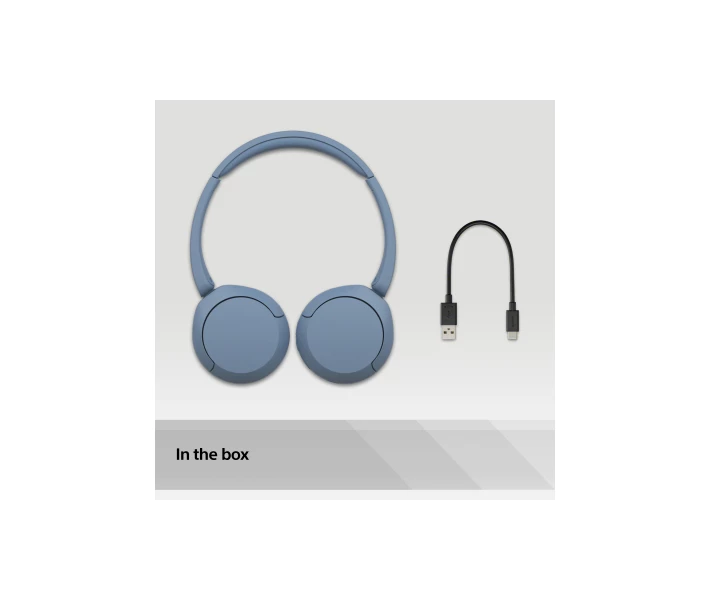 Фото - наушники Наушники Sony WH-CH520 Wireless Blue (WHCH520L.CE7) (742382-01)