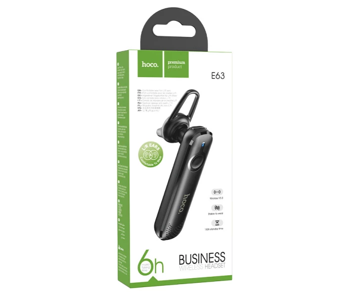 Фото - наушники Bluetooth гарнитура HOCO E63 Diamond Черный