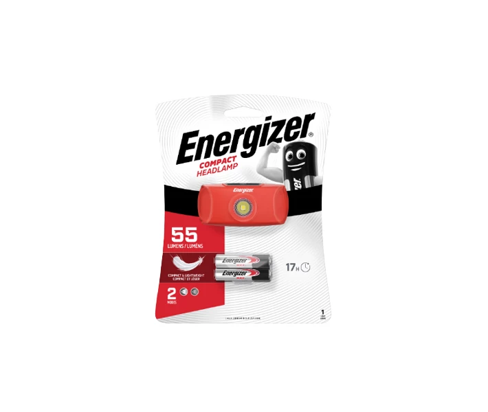 Фото - фонарик Фонарик LED налобный 2*AAA HD2L33A Energizer (6352586)