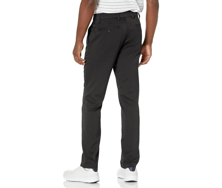 Фото - мужские брюки Брюки Regular Fit из влагоотводящей ткани для мужчины Amazon Essentials AE1906304 32-29 черный