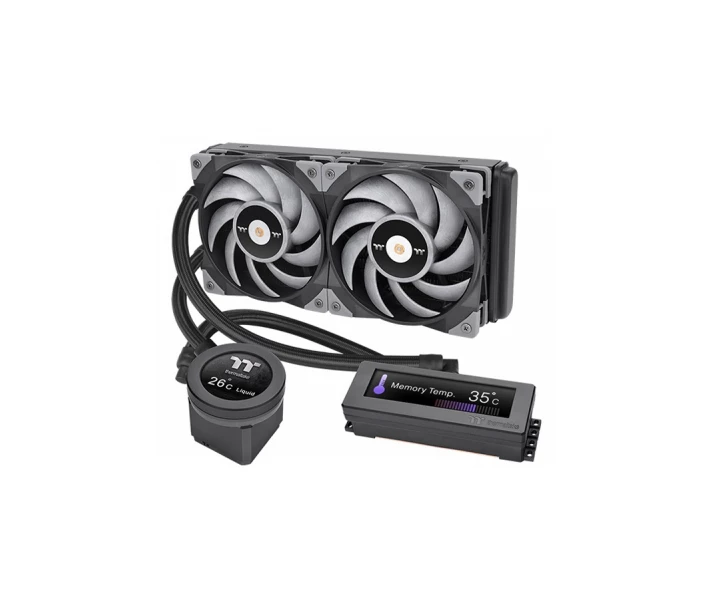 Фото - систему охлаждения Система водного охлаждения ThermalTake Floe RC Ultra 240 CPUMemory (CL-W324-PL12GM-A)