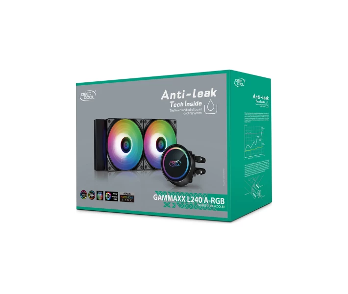 Фото - систему охлаждения Система водного охлаждения Deepcool GAMMAXX L240 A-RGB