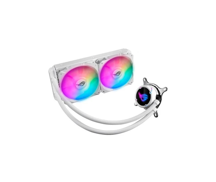 Фото - систему охлаждения Система водяного охлаждения ASUS ROG STRIX LC 240 RGB WHITE EDITION AMD AM4, TR4, LGA 115x,1366,2011,2011-3,2066 RGB WHITE EDITIO (90RC0062-M0UAY0)