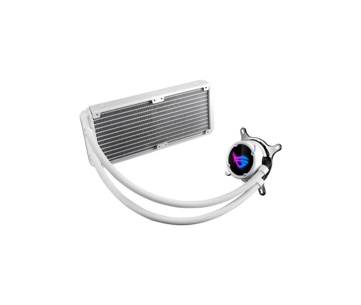 Фото - систему охлаждения Система водяного охлаждения ASUS ROG STRIX LC 240 RGB WHITE EDITION AMD AM4, TR4, LGA 115x,1366,2011,2011-3,2066 RGB WHITE EDITIO (90RC0062-M0UAY0)