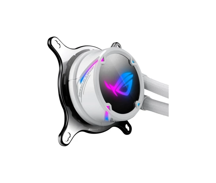 Фото - систему охлаждения Система водяного охлаждения ASUS ROG STRIX LC 240 RGB WHITE EDITION AMD AM4, TR4, LGA 115x,1366,2011,2011-3,2066 RGB WHITE EDITIO (90RC0062-M0UAY0)