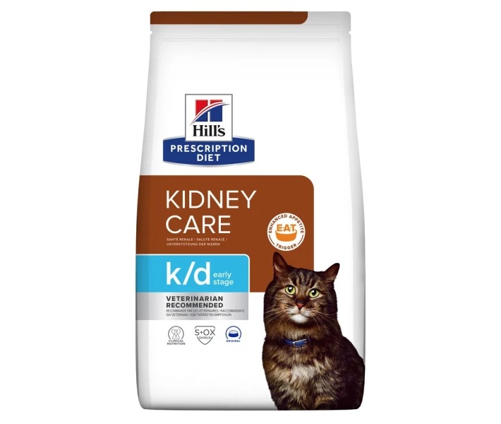 Фото - корм для кота Корм Hill's Prescription Diet Feline Early Stage сухой для котов с ранней стадией почечных заболеваний 1.5 кг