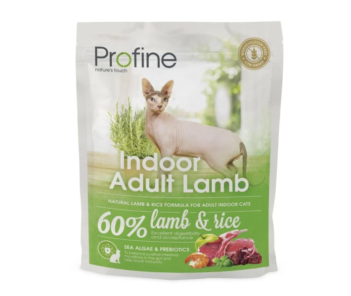 Фото - корм для кота Корм Profine Cat Indoor сухой для кошек живущих в помещении 0.3 кг