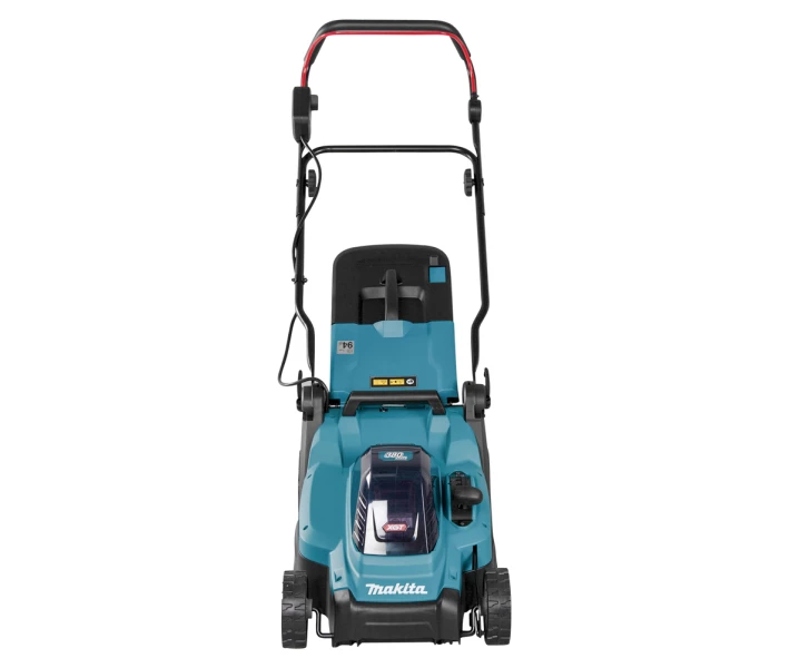 Фото - газонокосилку Газонокосилка аккумуляторная Makita LM003GM103 (38 см, 20-75 мм, 40 л, BL, XGT)