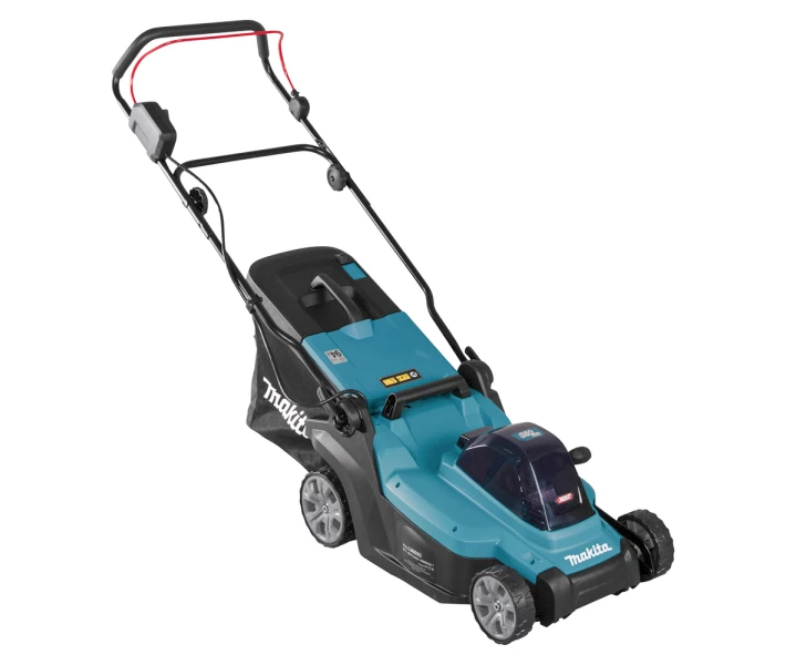 Фото - газонокосилку Газонокосилка аккумуляторная Makita LM003GM103 (38 см, 20-75 мм, 40 л, BL, XGT)